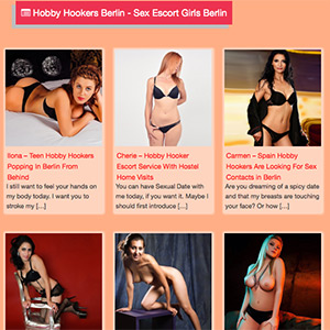 Berlin Hobby Hookers Order For Sex & Erotic With Top Escort Service